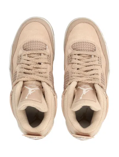 Nike Jordan Air Jordan 4 Retro Women's Sneakers In Brown