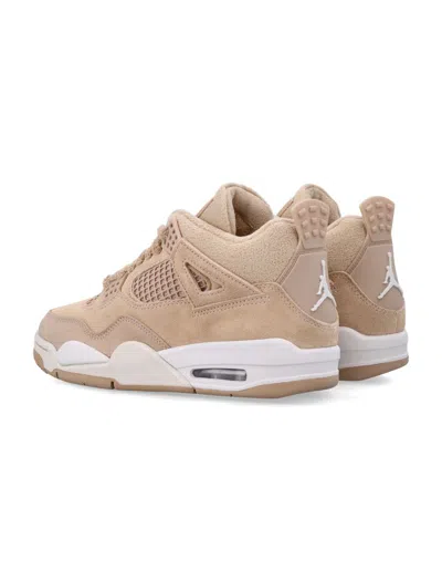 Nike Jordan Air Jordan 4 Retro Women's Sneakers In Brown