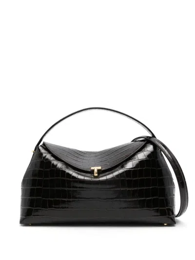 Totême Leather Handbag Featuring Adjustable Strap In Multi