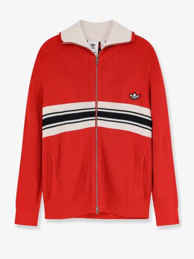 Adidas Originals By Wales Bonner Sweater In Red