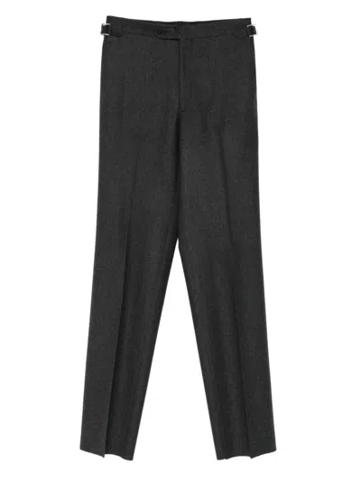 Husbands Wool Trousers In Gray