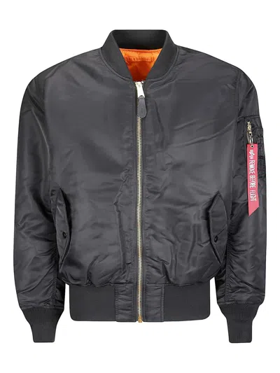 Alpha Industries Ma-1 Heritage Bomber Jacket Clothing In Blue