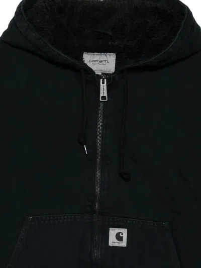 Carhartt Og Active Hooded Jacket In Blue