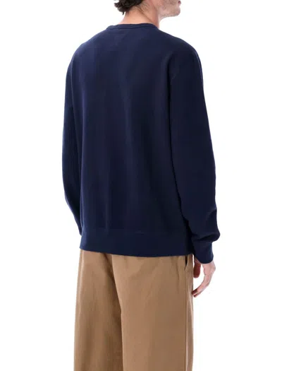 Polo Ralph Lauren Cotton-blend Crewneck Sweatshirt In Blue