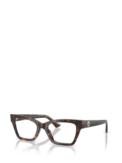 Giorgio Armani Eyeglasses In Brown