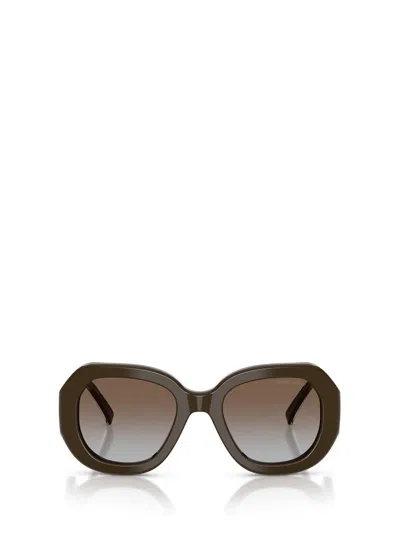 Giorgio Armani Sunglasses In Brown