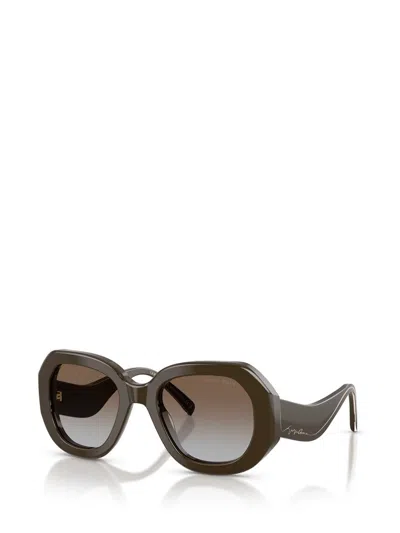 Giorgio Armani Sunglasses In Brown