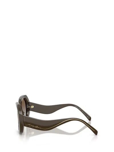 Giorgio Armani Sunglasses In Brown