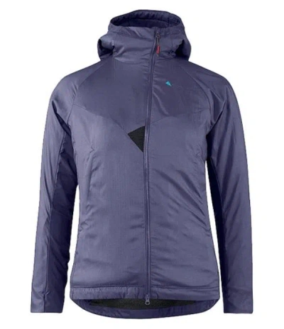 Klättermusen Drifa Hooded Jacket In Blue