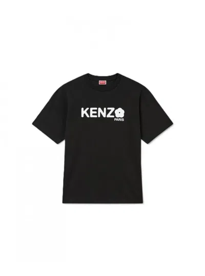 Kenzo Boke Flower Short Sleeve T-shirt In Blue