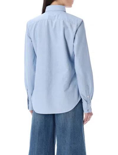 Polo Ralph Lauren Classic-fit Oxford Cotton Shirt In Blue