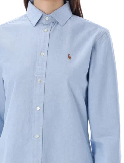 Polo Ralph Lauren Classic-fit Oxford Cotton Shirt In Blue