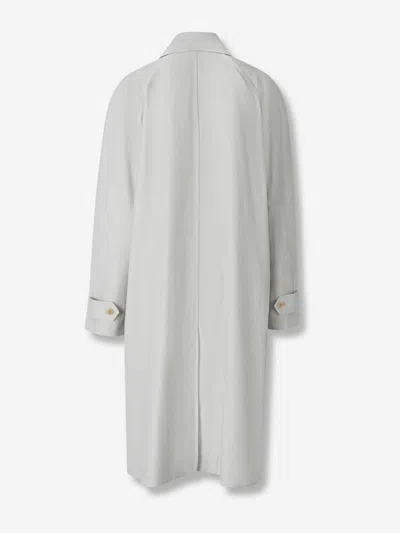 The Row Feather Coat In White