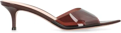Gianvito Rossi Pointed Mule Elle In Brown