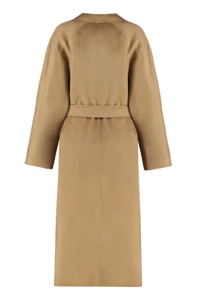 Max Mara Ludmilla Icon Coat In Brown