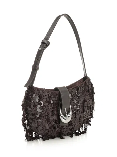 Staud Alana Shoulder Bag In Brown