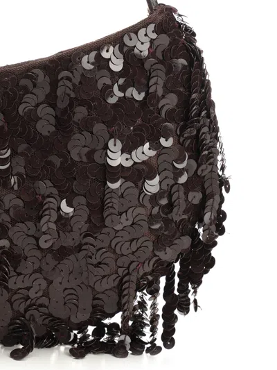 Staud Alana Shoulder Bag In Brown