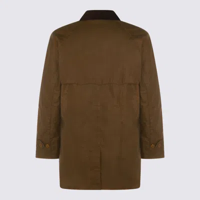 Barbour Ba X Br Wax Trench Coat Wax Clothing In Brown