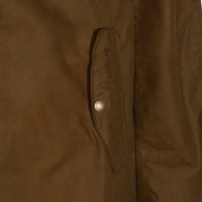 Barbour Ba X Br Wax Trench Coat Wax Clothing In Brown