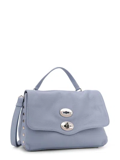 Zanellato Postina® Daily S Leather Crossbody Bag In Blue