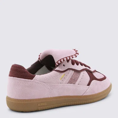 Alohas Lace-up Panelled Sneakers In Pink