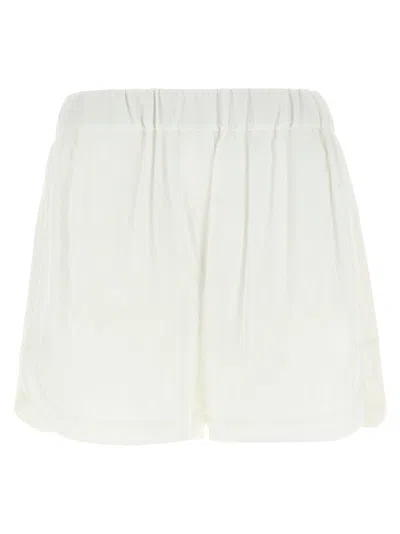 Pinko Stai Con Me Bermuda And Short White In White