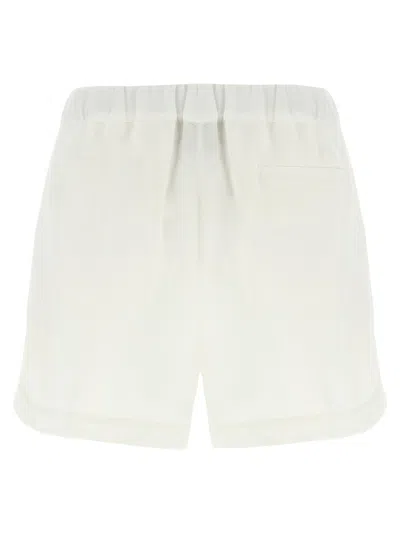 Pinko Stai Con Me Bermuda And Short White In White