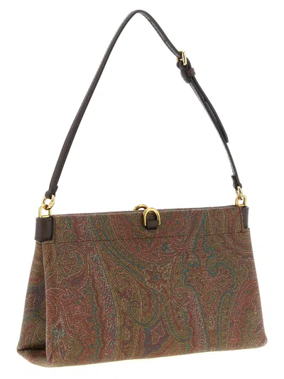 Etro Talk Clutch Brown In Brown