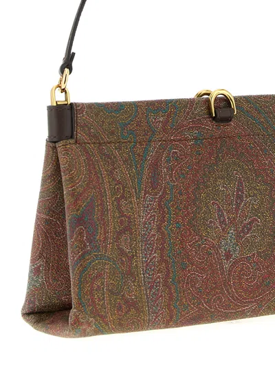 Etro Talk Clutch Brown In Brown