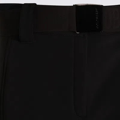 Goldbergh Relaxed Fit Trousers Belt Loops In Black