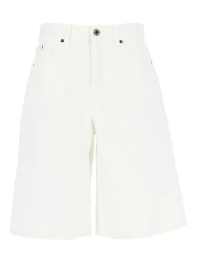 Jacob Cohen Pockets Bermuda Shorts In White