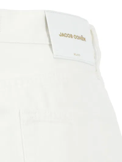Jacob Cohen Pockets Bermuda Shorts In White