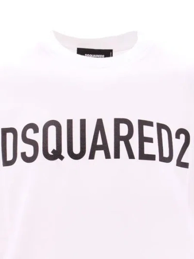 Dsquared2 Cotton Crew-neck T-shirt In Multi