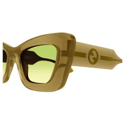 Gucci Base Extrafine Merino Wool Boatneck In Green