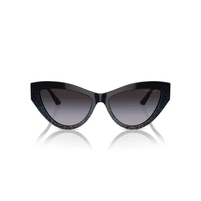 Jimmy Choo Khaite Lotus Smallleather Shoulder Bag In Black