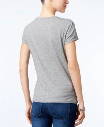 Shop Levi's Levi&#039;s® Slim Logo Graphic T-shirt In Grey