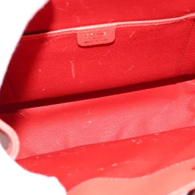 Pre-owned Celine Backpack Leather Orange Leather Backpack Bag ()