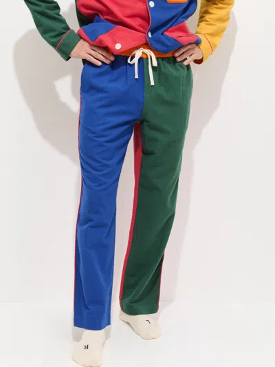 Alex Mill The Colorblock Flannel Sleep Pant In Multi