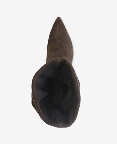 Kenneth Cole Marsha Suede Kitten Heel Bootie In Burgundy