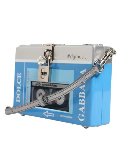 Pre-owned Dolce & Gabbana Multicolor Cassette Player Box Dg Music Crossbody Women's Bag ()