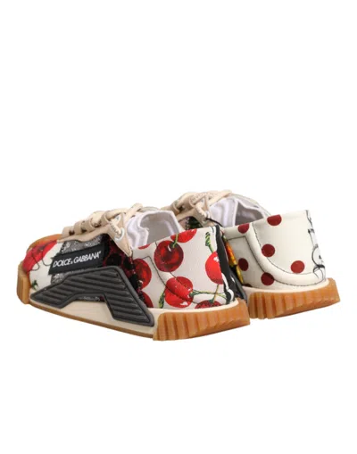 Dolce & Gabbana Multicolor Logo Low Top Ns1 Sneakers Women's Shoes In Multi