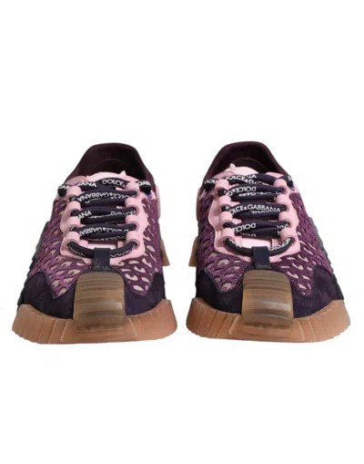 Dolce & Gabbana Multicolor Logo Low Top Ns1 Sneakers Women's Shoes In Multi