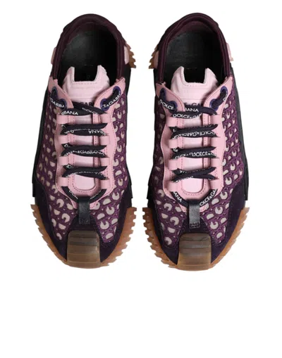 Dolce & Gabbana Multicolor Logo Low Top Ns1 Sneakers Women's Shoes In Multi