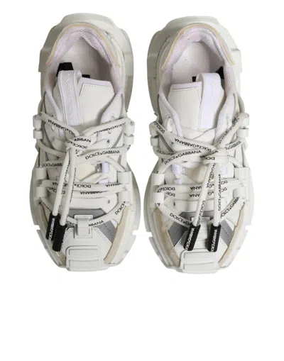 Pre-owned Dolce & Gabbana Multicolor Space Low Top Women Sneakers Women's Shoes ()