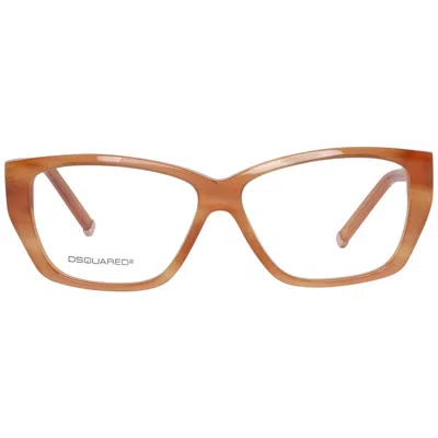 Dsquared2 Dsquared² Brown Plastic Glasses Women's (frames) In Brown