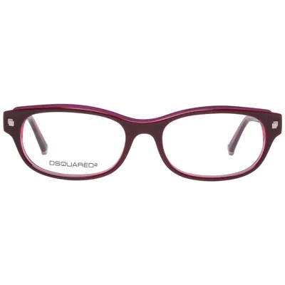 Dsquared2 Dsquared² Purple Metal Glasses Women's (frames) In Purple