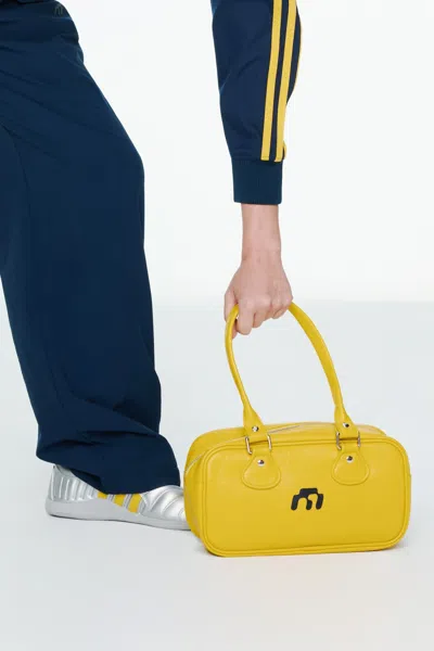 Ho25 Adidas Handbag In Yellow
