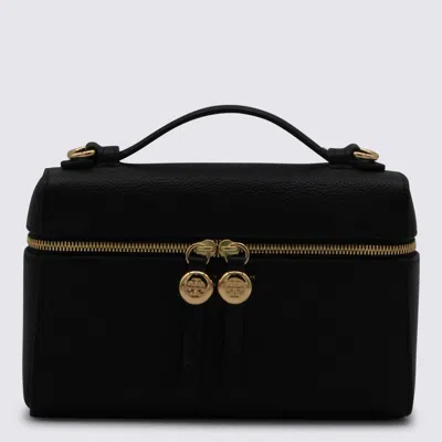 Tory Burch Black Leather Romy Slim Handbag In Black