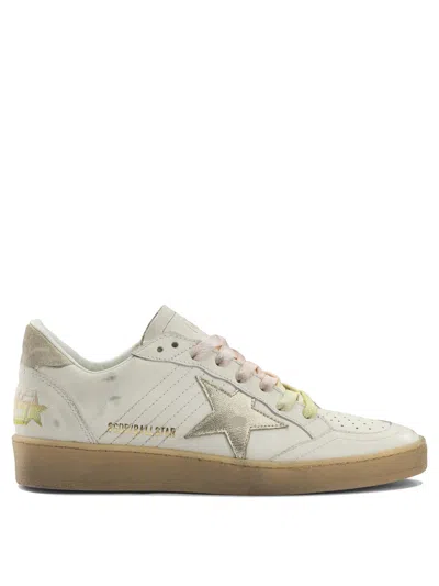 Golden Goose "ball Star" Sneakers In White