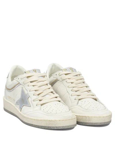 Golden Goose Ball Star Sneakers & Slip-on White In White